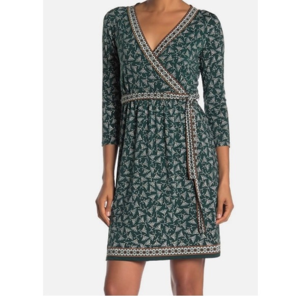 Max Studio Dresses & Skirts - MAX STUDIO FAUX WRAP JERSEY DRESS SIZE SMALL